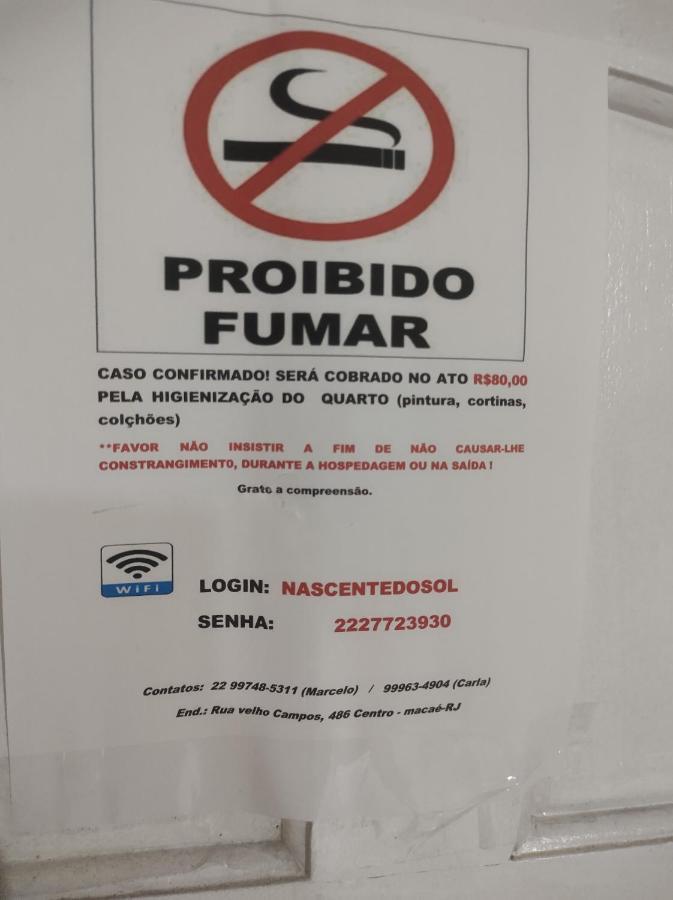 Pousada Nascente Do Sol Macaé Εξωτερικό φωτογραφία